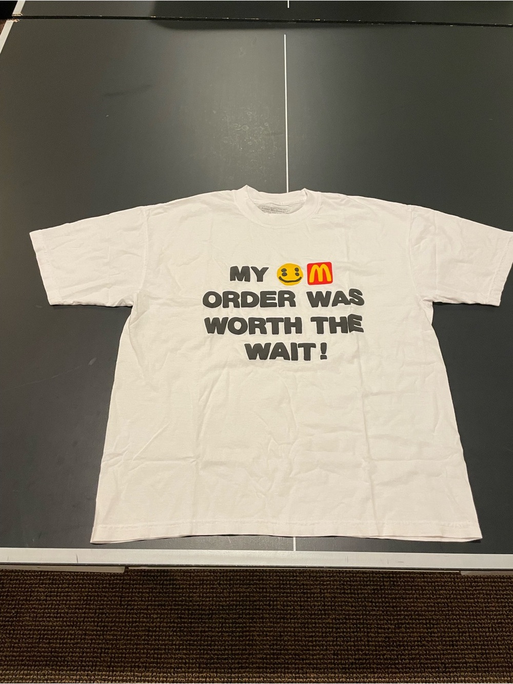 Cactus Plant Flea Market x McDonald's "Worth The Wait" T-shirt